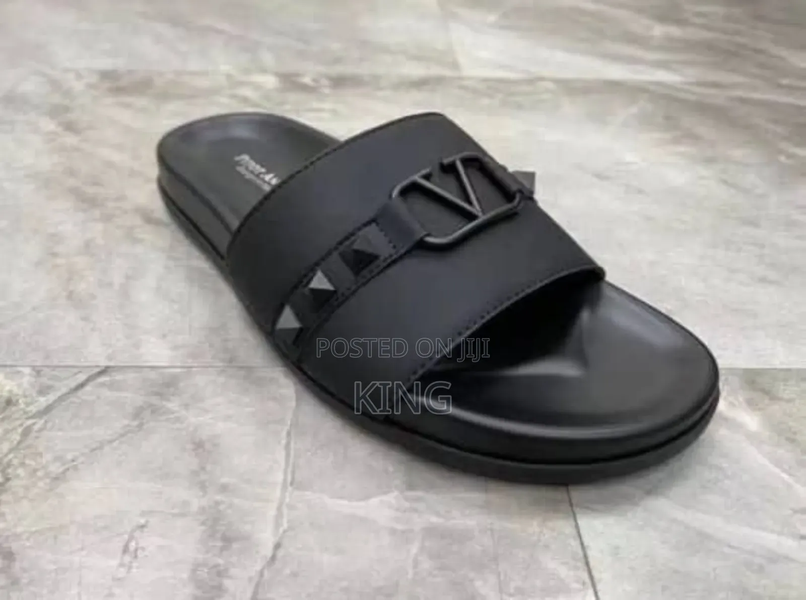 Genuine Leather Lux v Brand Rivet Shoes