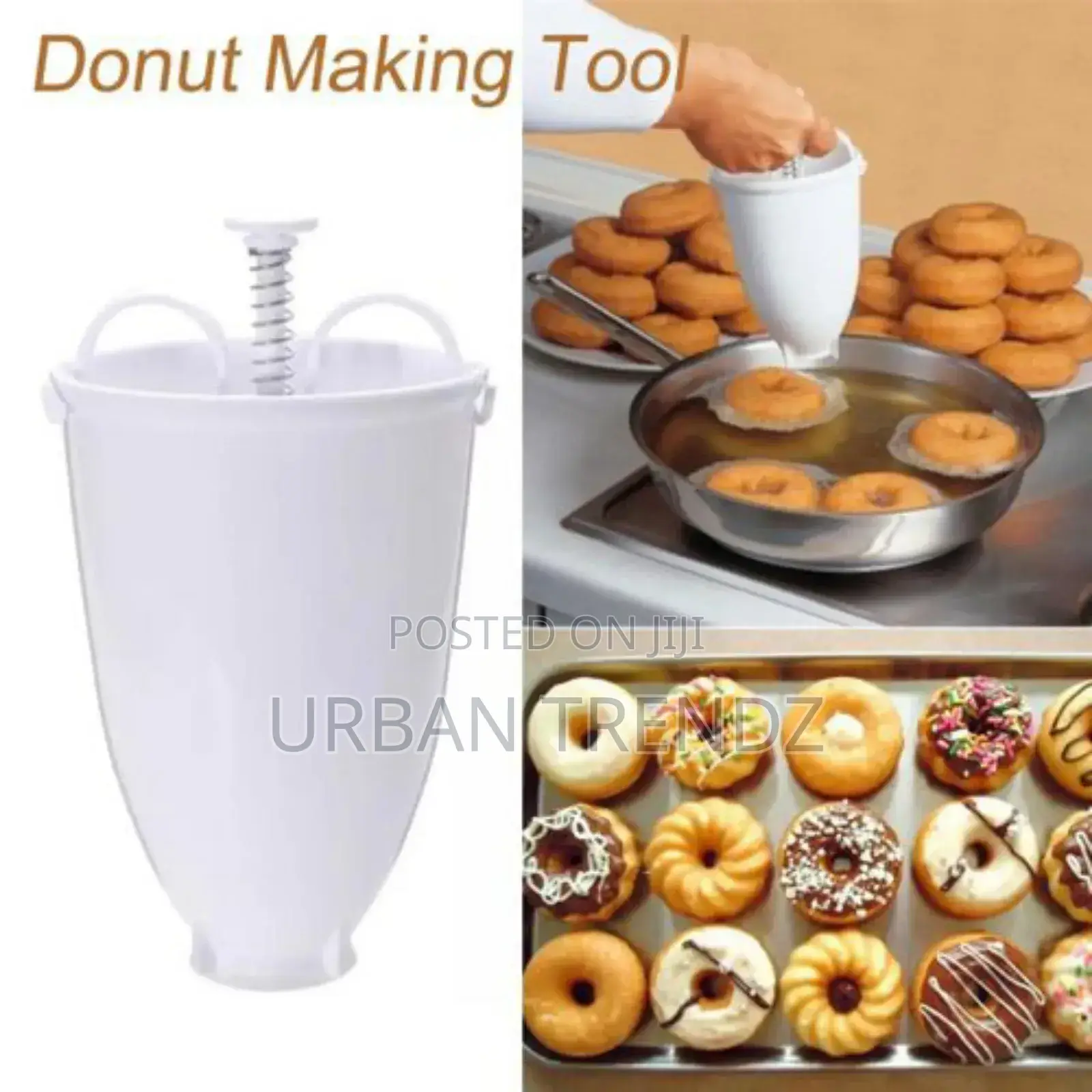 DIY Donut Dough Maker Machine Manual Dispenser Kitchen