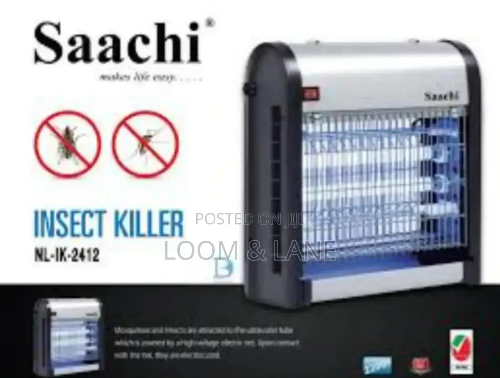 Saachi Electric Insect/ Mosquito/Fly Killer