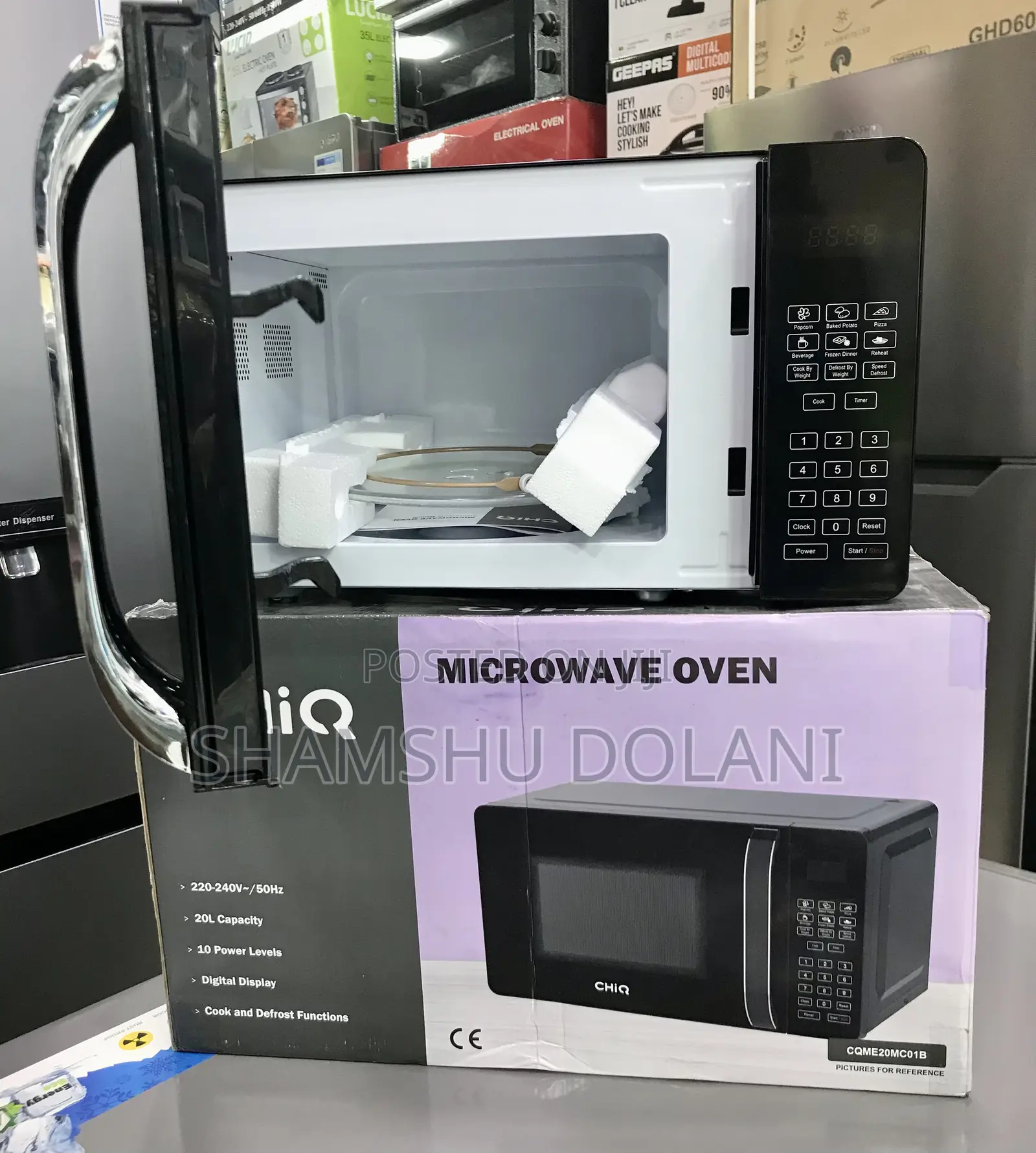Chiq Microwave 20ltrs Fixed Price