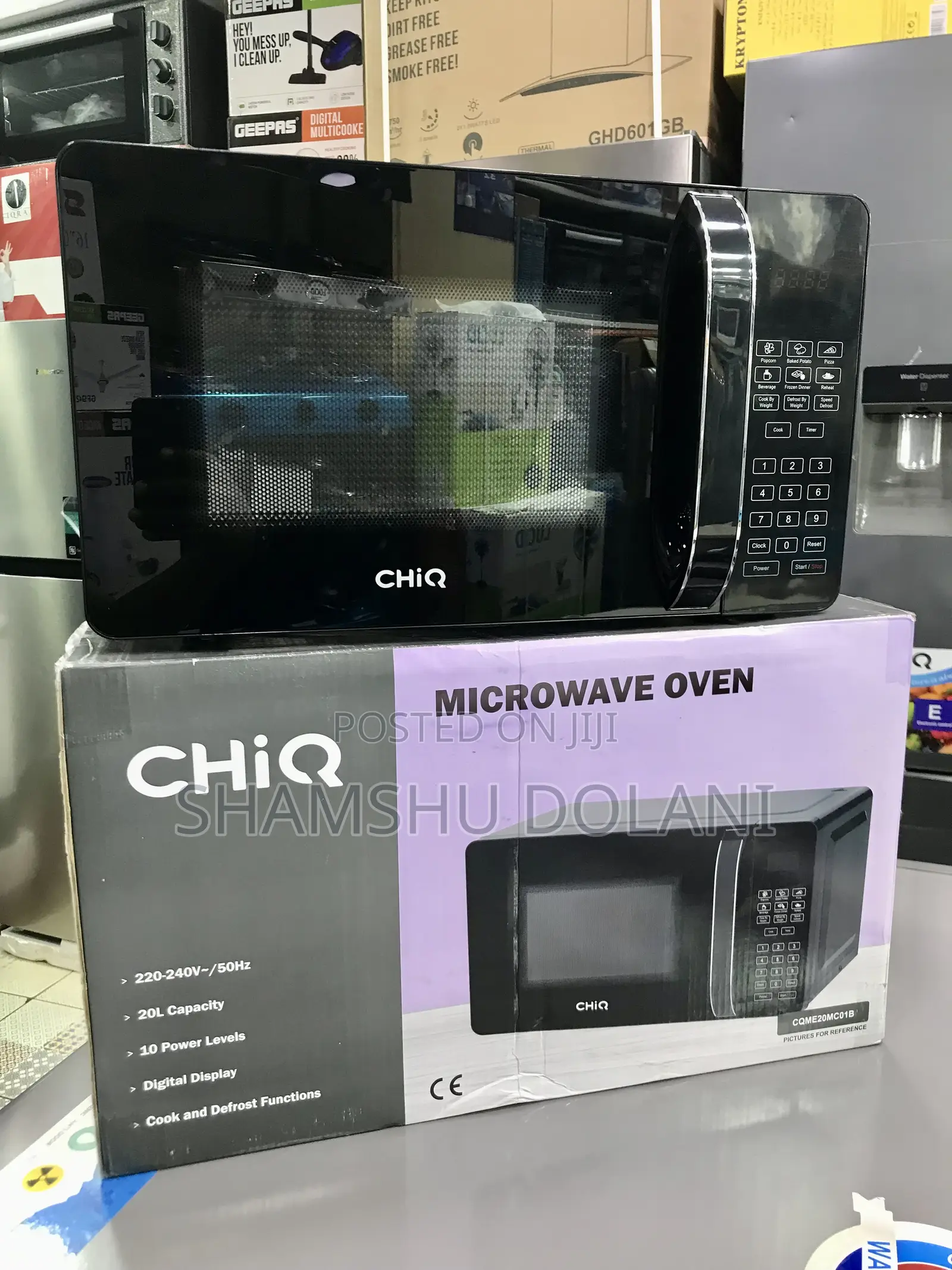 Chiq Microwave 20ltrs Fixed Price