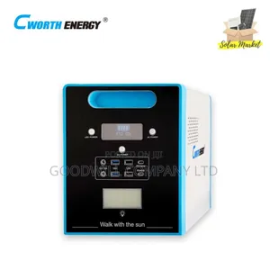 Cworth 1.5kw/1500w Solar Power Station/Power Bank