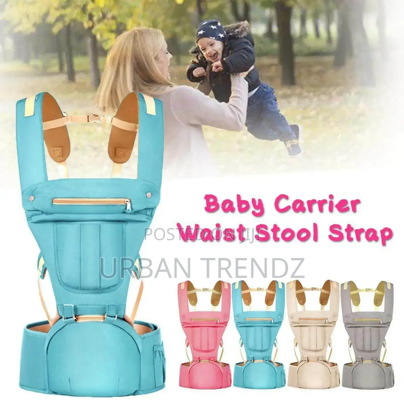 Infant Hip Seat Waist Stool Travel Baby Toddlers Carrier