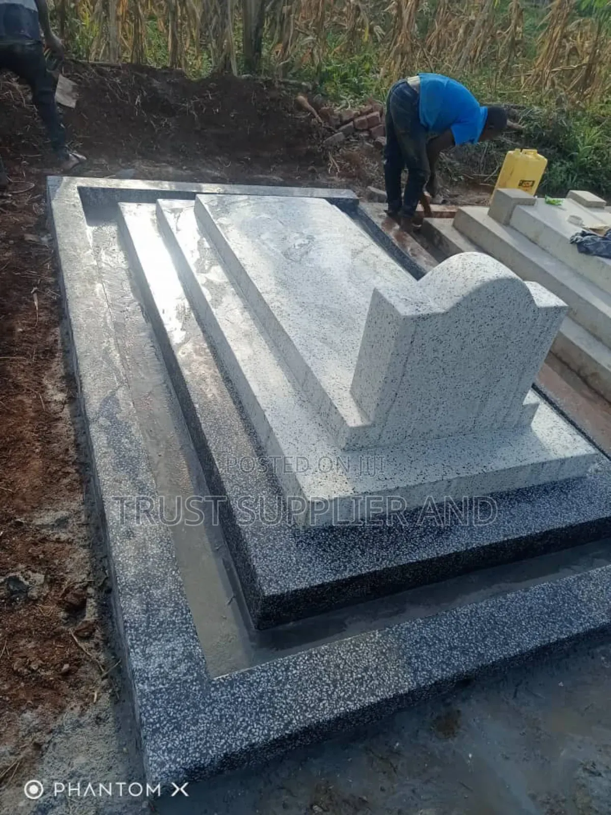 Grave Building Terrazzo Stone