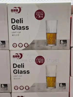 6 PCS Deli Glassware Set