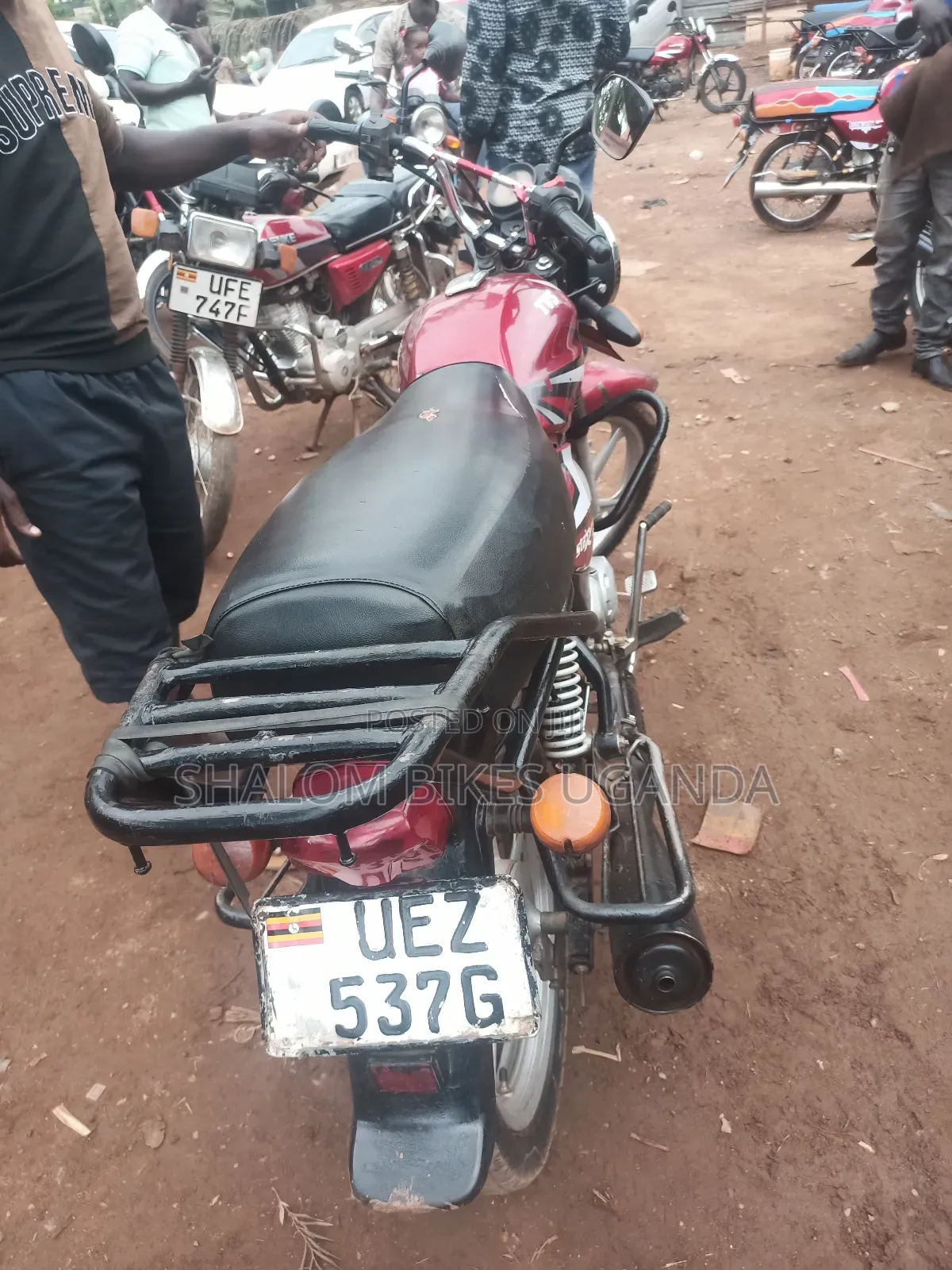 TVS HLX 125 2019 Red