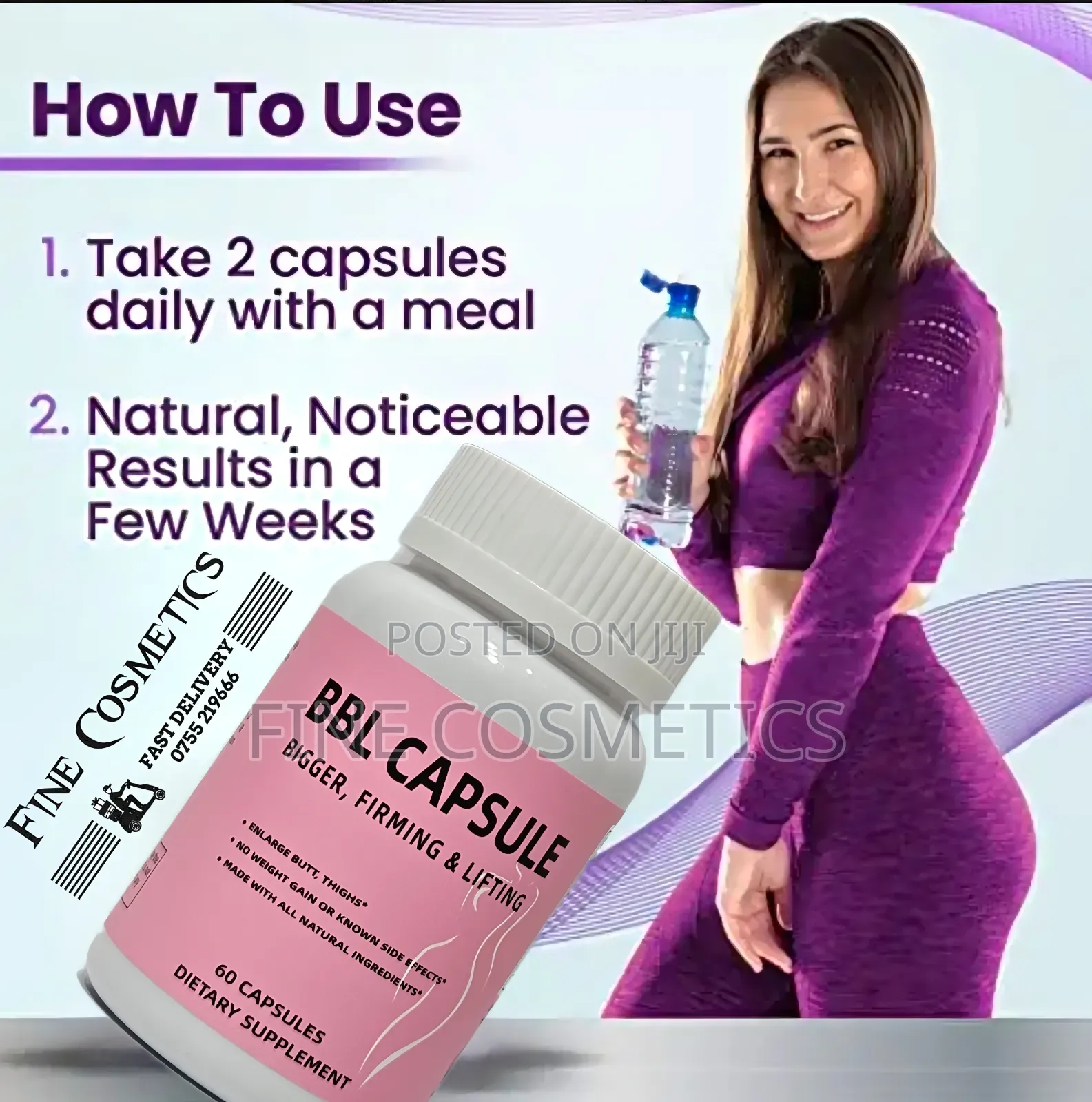 BBL BUTT PILLS | Hips/Curvy Figure and Buttocks Enlargement