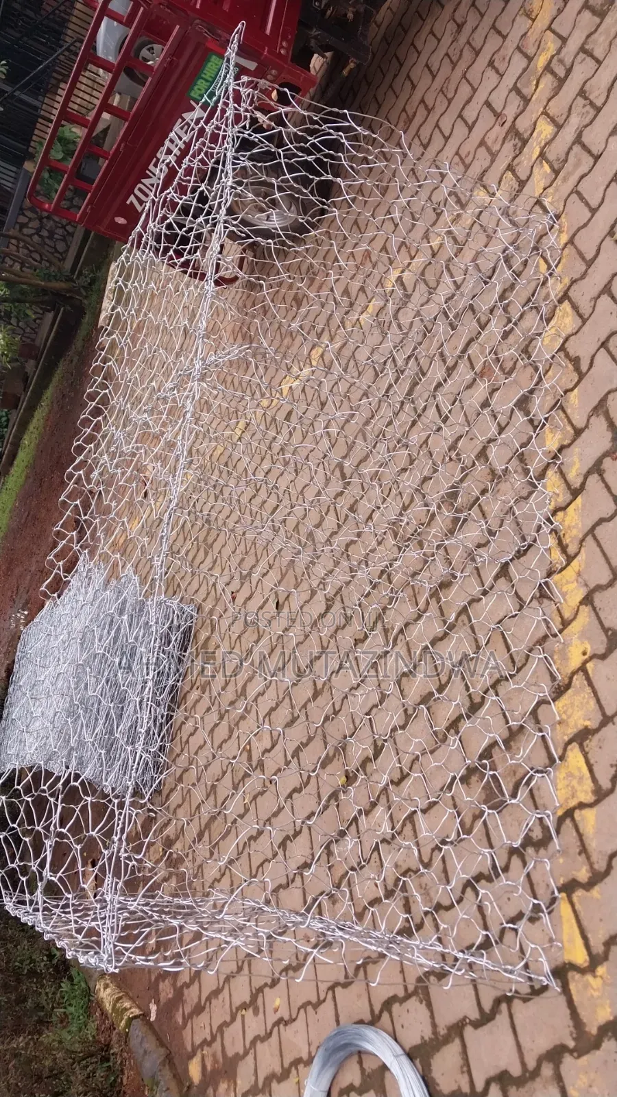 Gabion Box Wire Mesh 2m Bu 1m Box