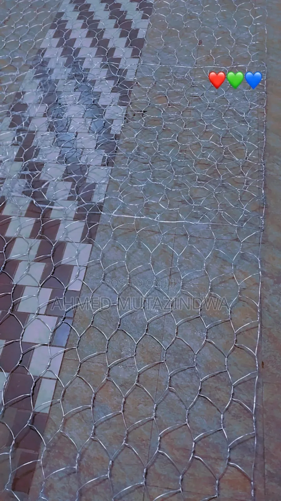 Gabion Box Wire Mesh 2m Bu 1m Box