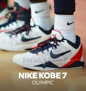 Original Nike Kobe 7 System “Olympic” Basketball Sneakers