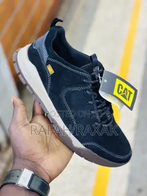 Original Men’S Black CAT Casual Premium Leather Shoes