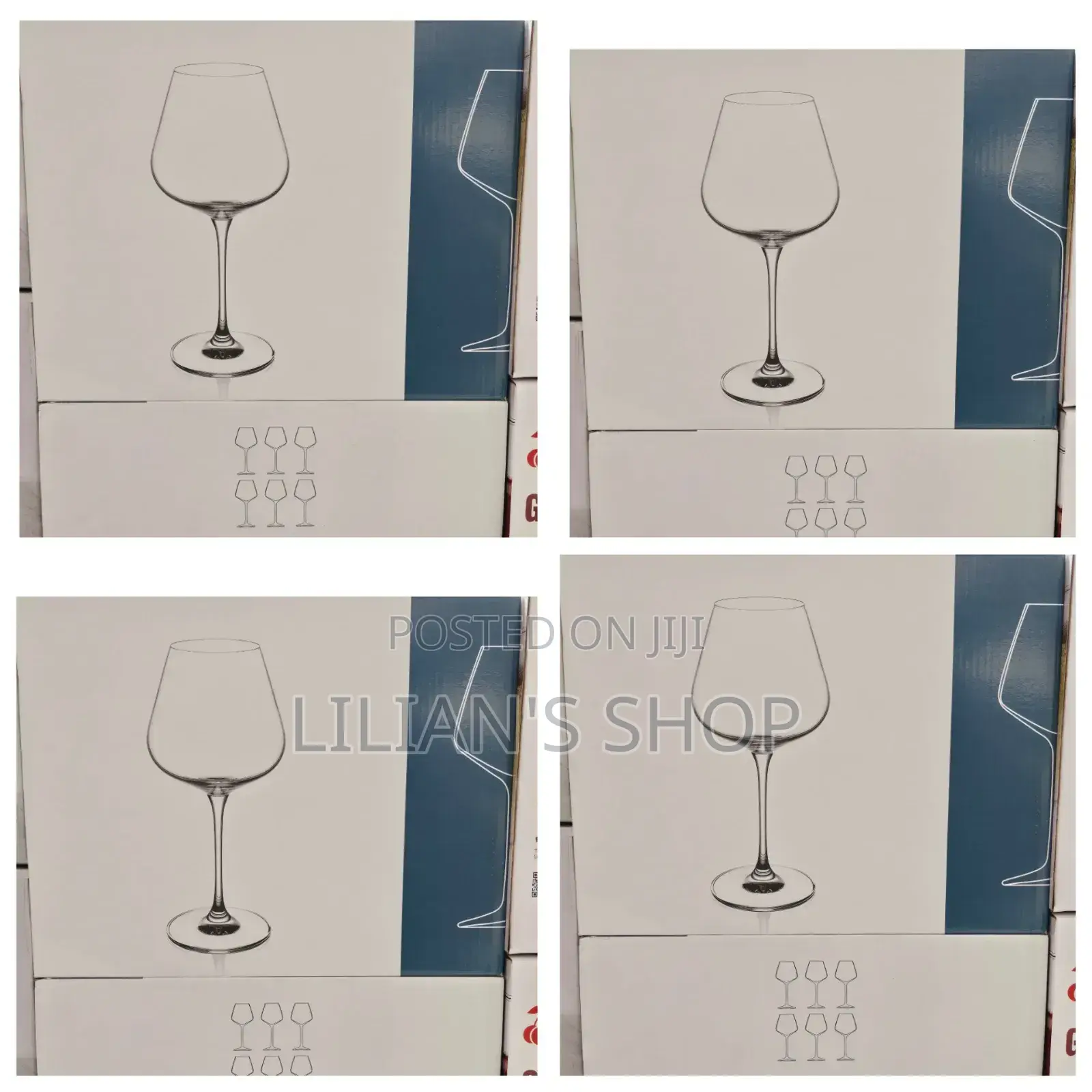 440mls Elegant Glasses