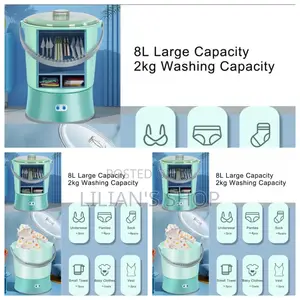8L Large Capacity 2kg Washing Machine