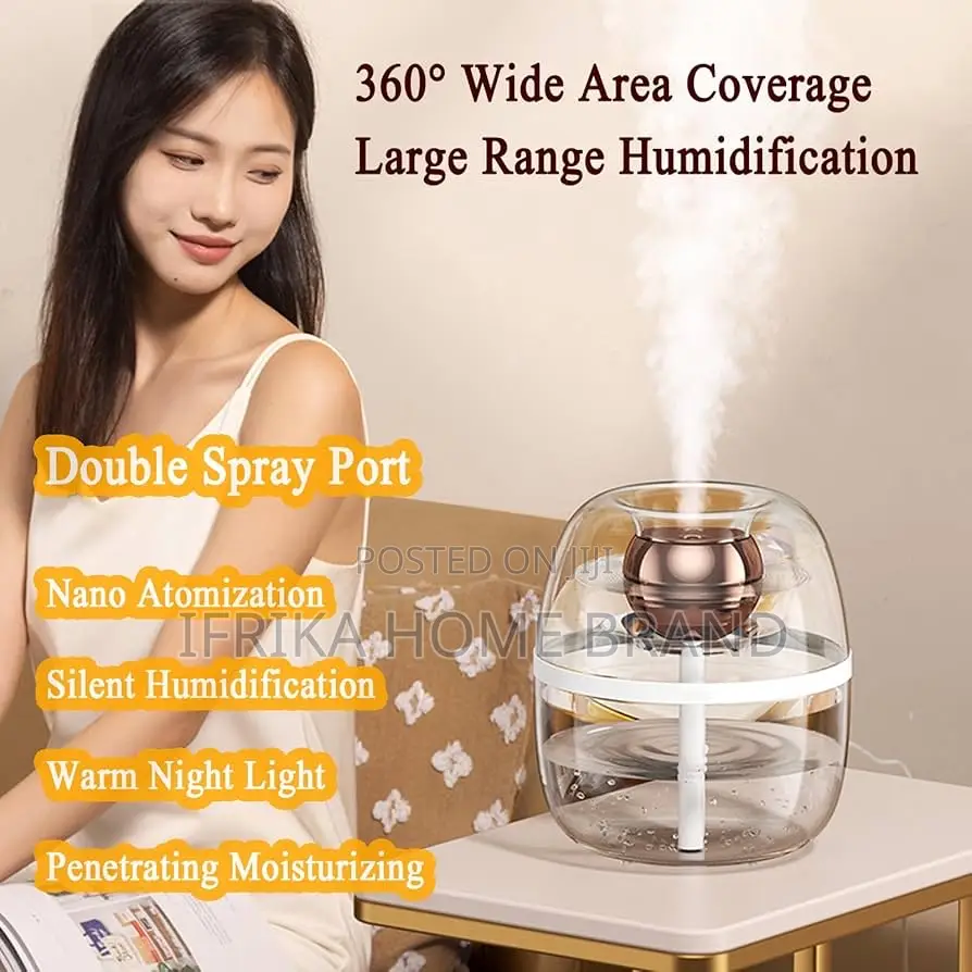 Dual Spray 3litres Ultrasinic Air Humidifier