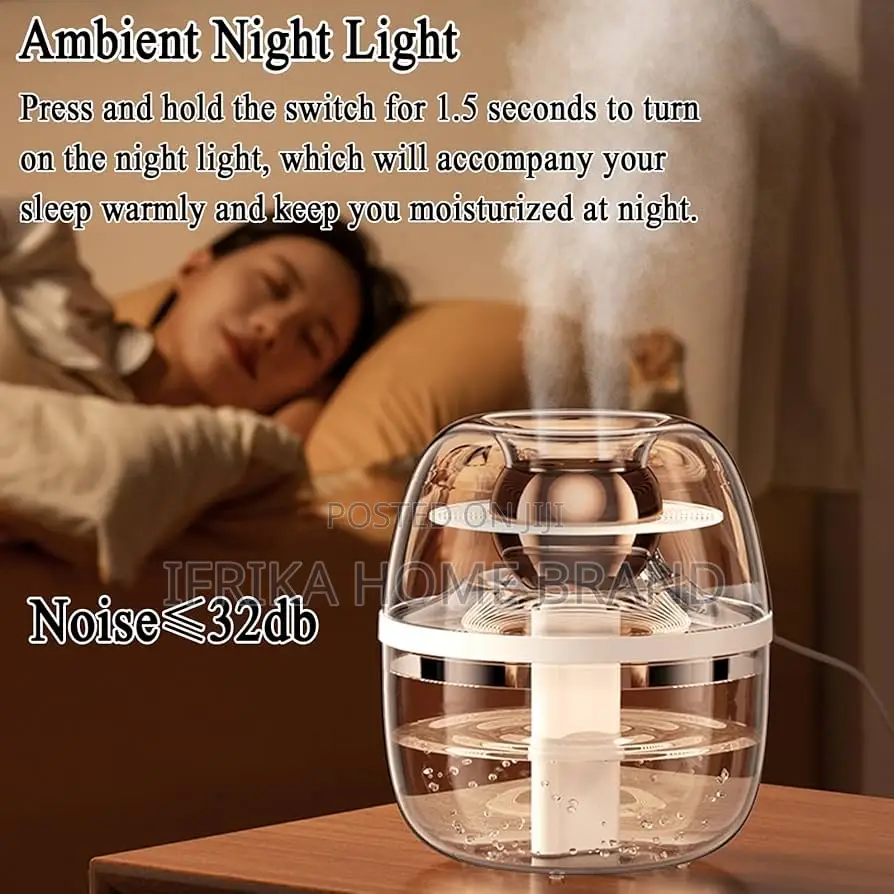 Dual Spray 3litres Ultrasinic Air Humidifier