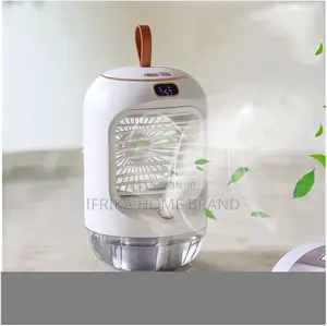 Rotating Cooling Humidifier Fan