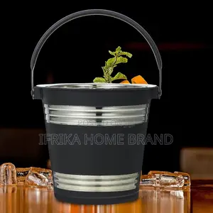 Genuine Silver Ice Bucket Wine Bucket