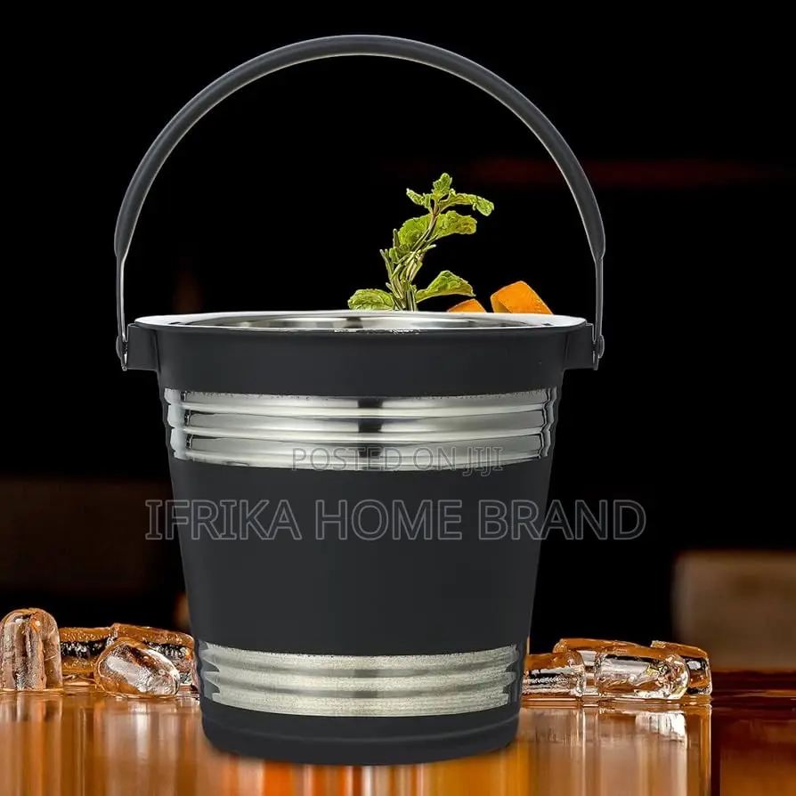 Genuine Silver Ice Bucket Wine Bucket