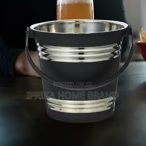 Genuine Silver Ice Bucket Wine Bucket