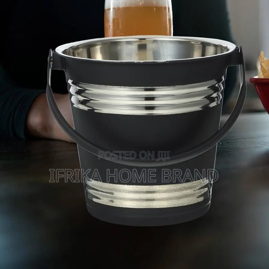 Genuine Silver Ice Bucket Wine Bucket