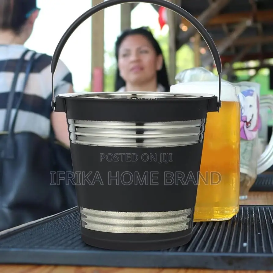 Genuine Silver Ice Bucket Wine Bucket