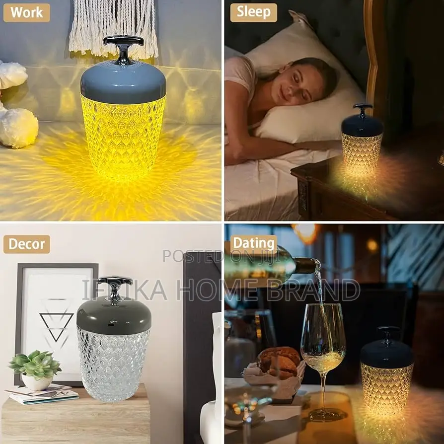 7 Color Bedside Lamp