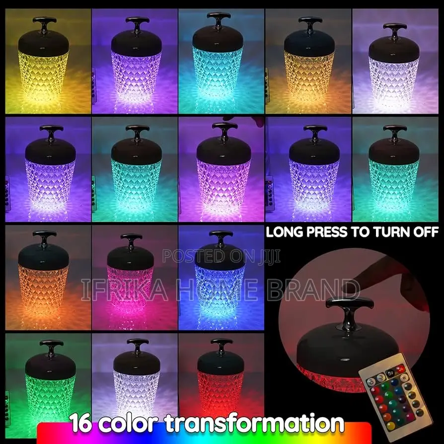 7 Color Bedside Lamp