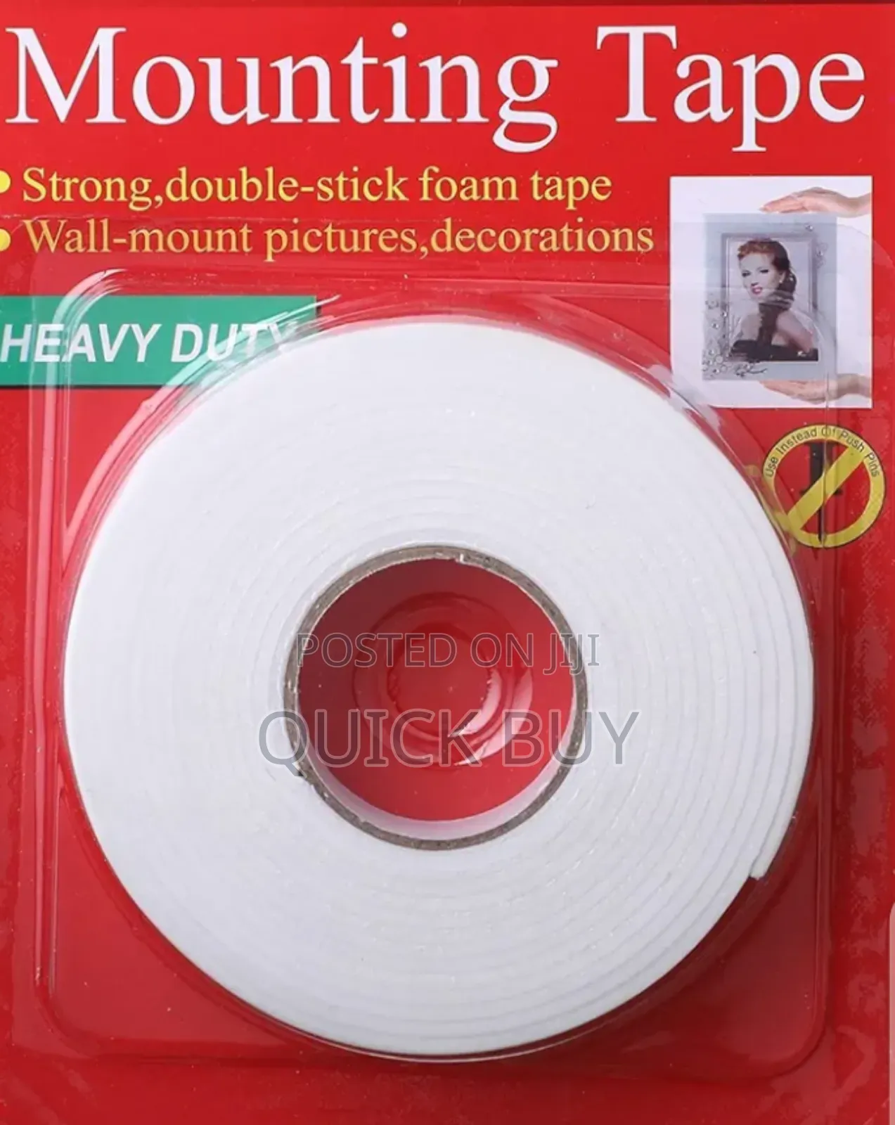 Trusted Heavy Duty Double Stick Foam Mounting Tape