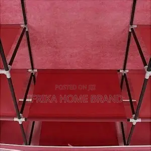 3 Column Frame Wardrobe Foldable Closet