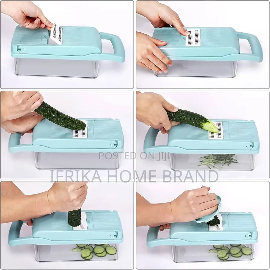 14 in 1 Food Chopper Vegetable Grater Machine