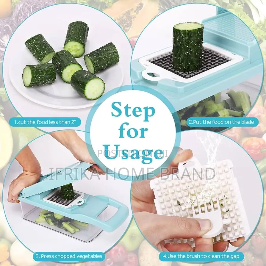 14 in 1 Food Chopper Vegetable Grater Machine