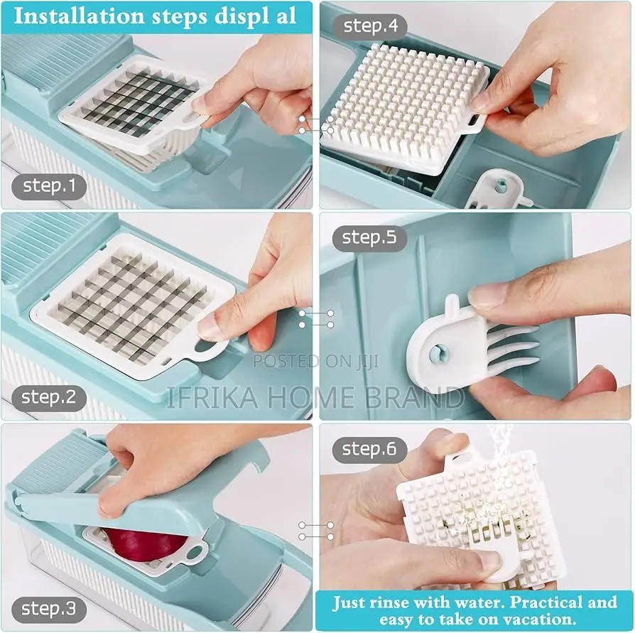14 in 1 Food Chopper Vegetable Grater Machine