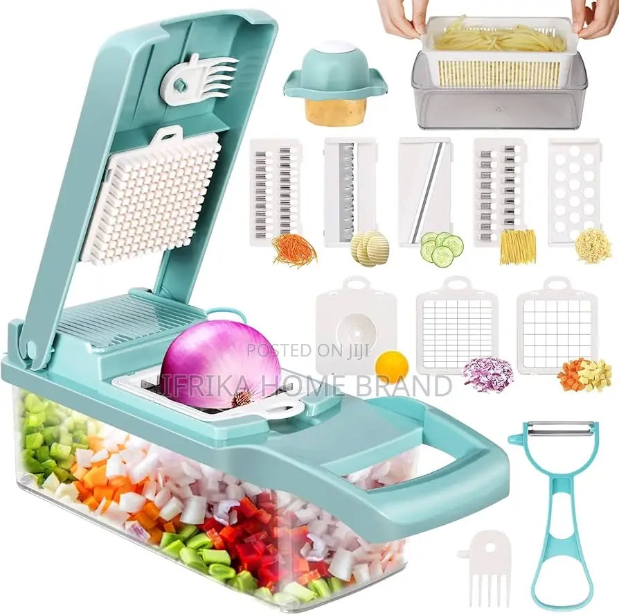 14 in 1 Food Chopper Vegetable Grater Machine