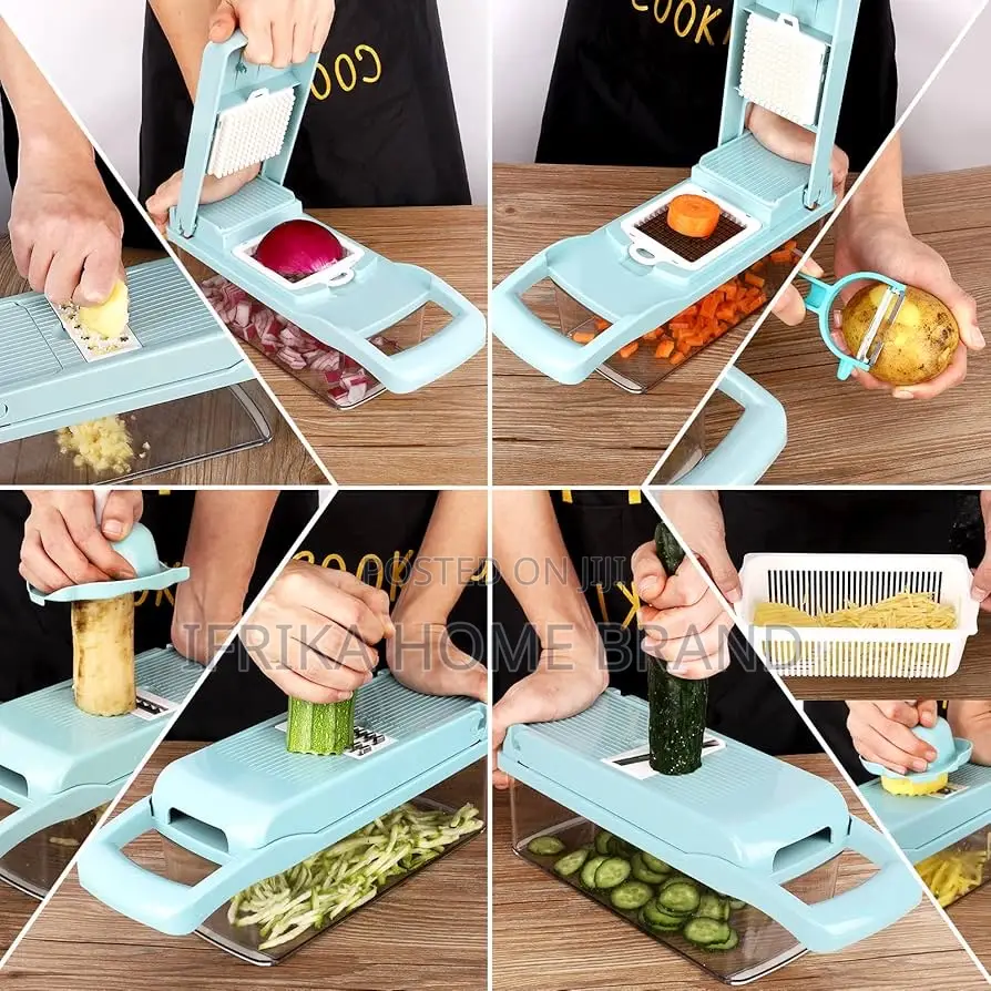 14 in 1 Food Chopper Vegetable Grater Machine