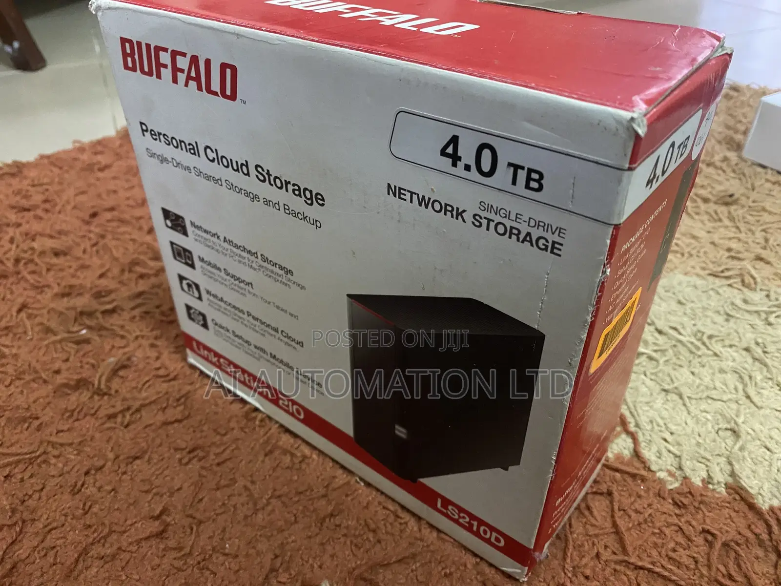 Buffalo Linkstation LS210D0201 4TB NAS Personal Cloud Storag