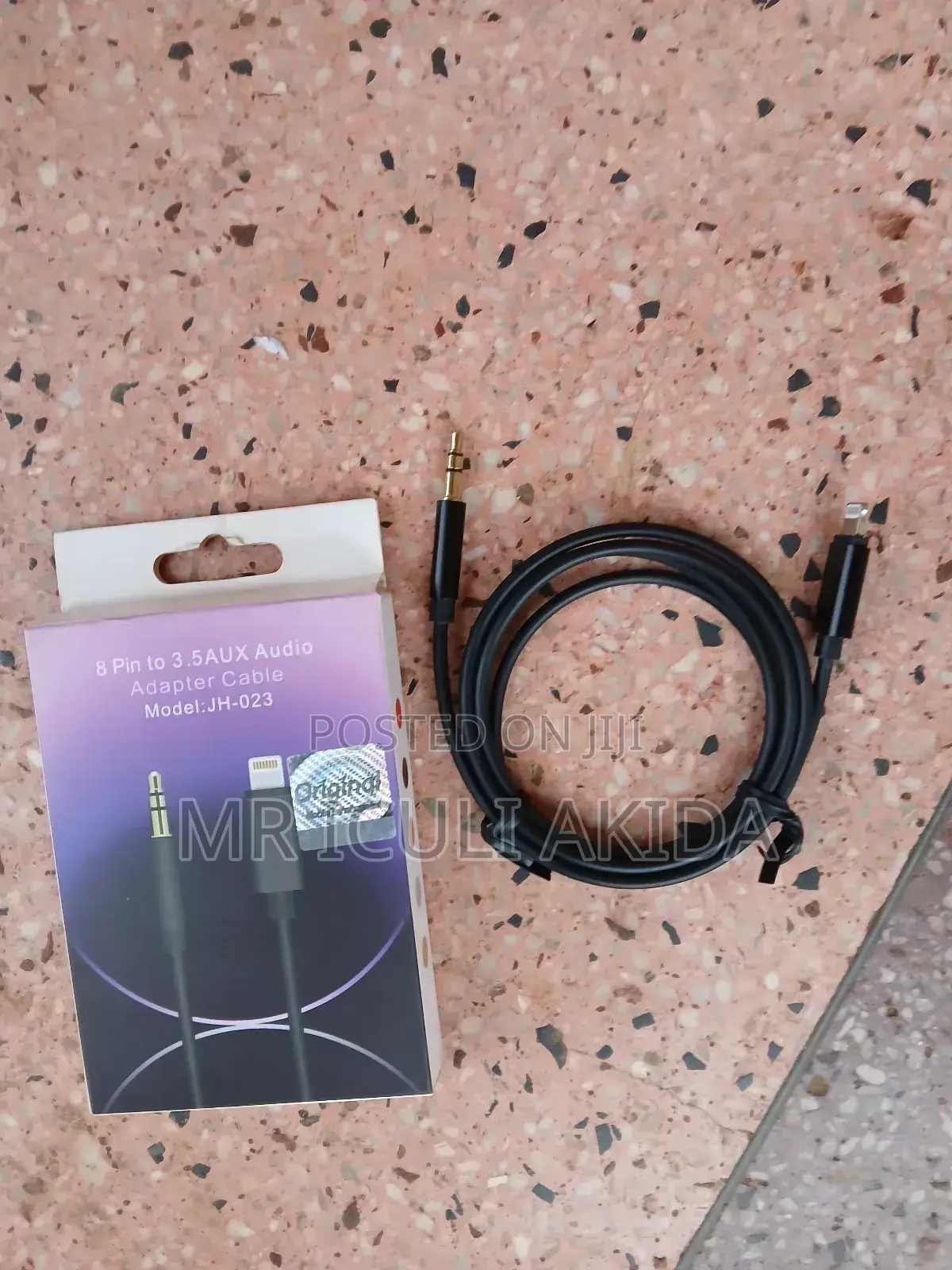 8pin to 3.5aux Audio Adapter Cable(Pin to iPhone)