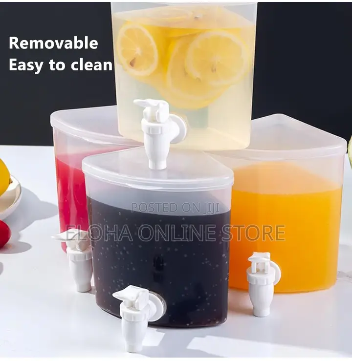 Plastic Drink Dispenser With Detachable 4 Grids