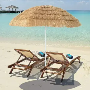 1.7mtrs Beach Garden Patio Thatch Straw Umbrella