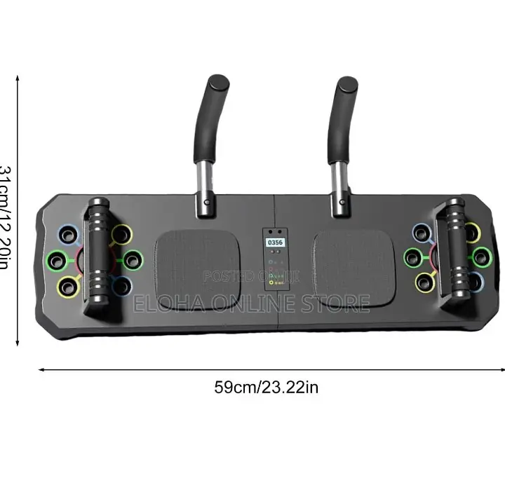Multi-Function Pushup Board With Anti-Slip Handle Pad