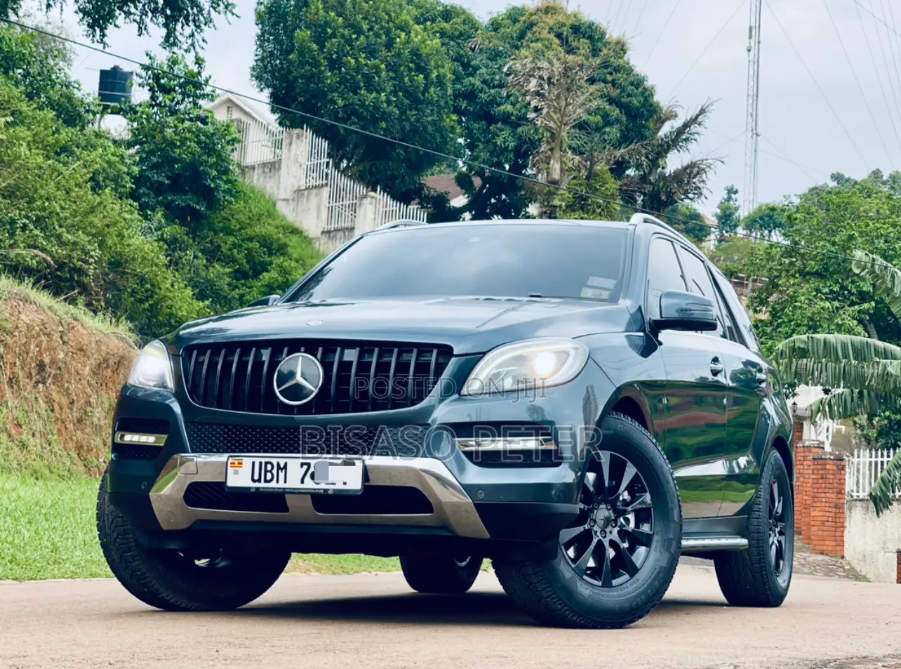 Mercedes-Benz M Class ML 350 4Matic 2013 Gray