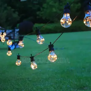 Waterproof 5mtrs Warm White Filament Outdoor String Bulbs