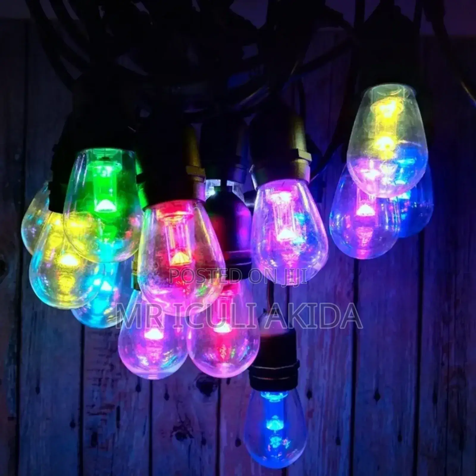 Waterproof 5mtrs LED Filament RGBY String Bulbs