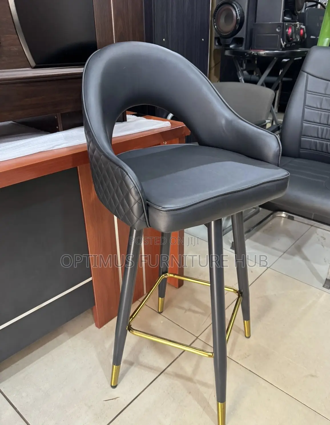 Leather Stool