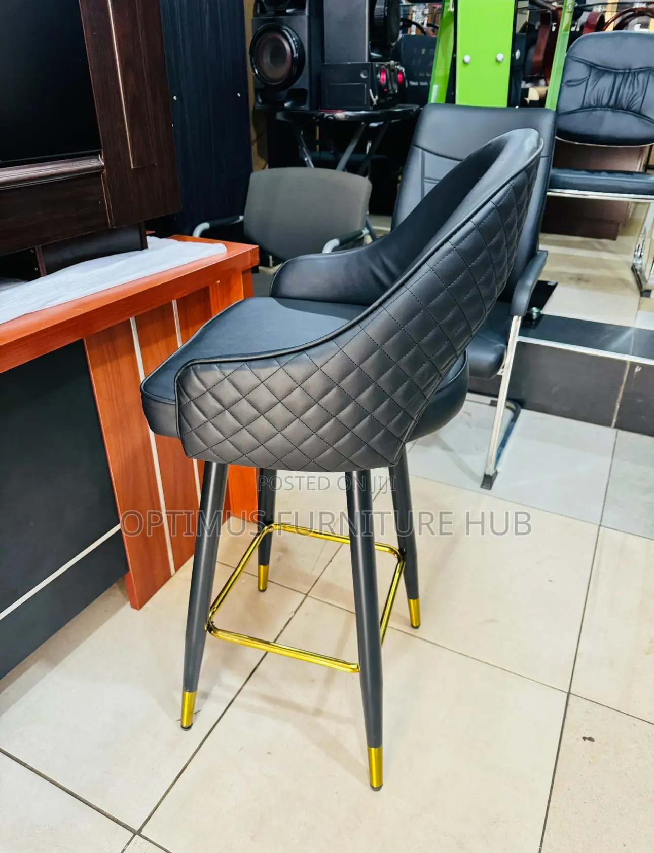 Leather Stool