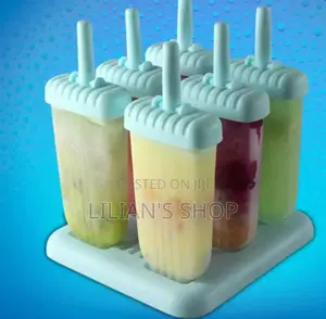 6 Pieces Ice Popsicle Mold