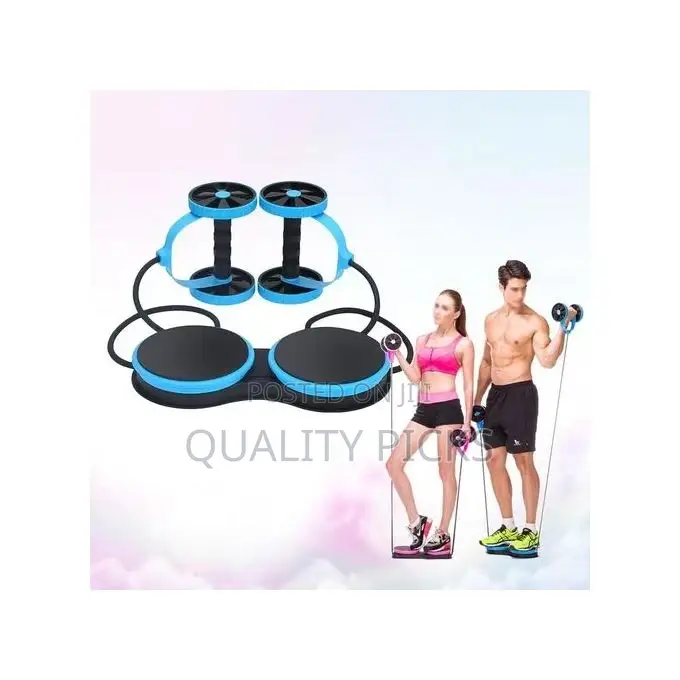 Revoflex Xtreme Abdominal Muscle Exercise Trainer Kit- Blue.