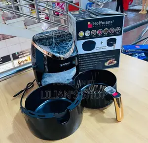 6L Electric Digital Air Fryer Hoffman in Black