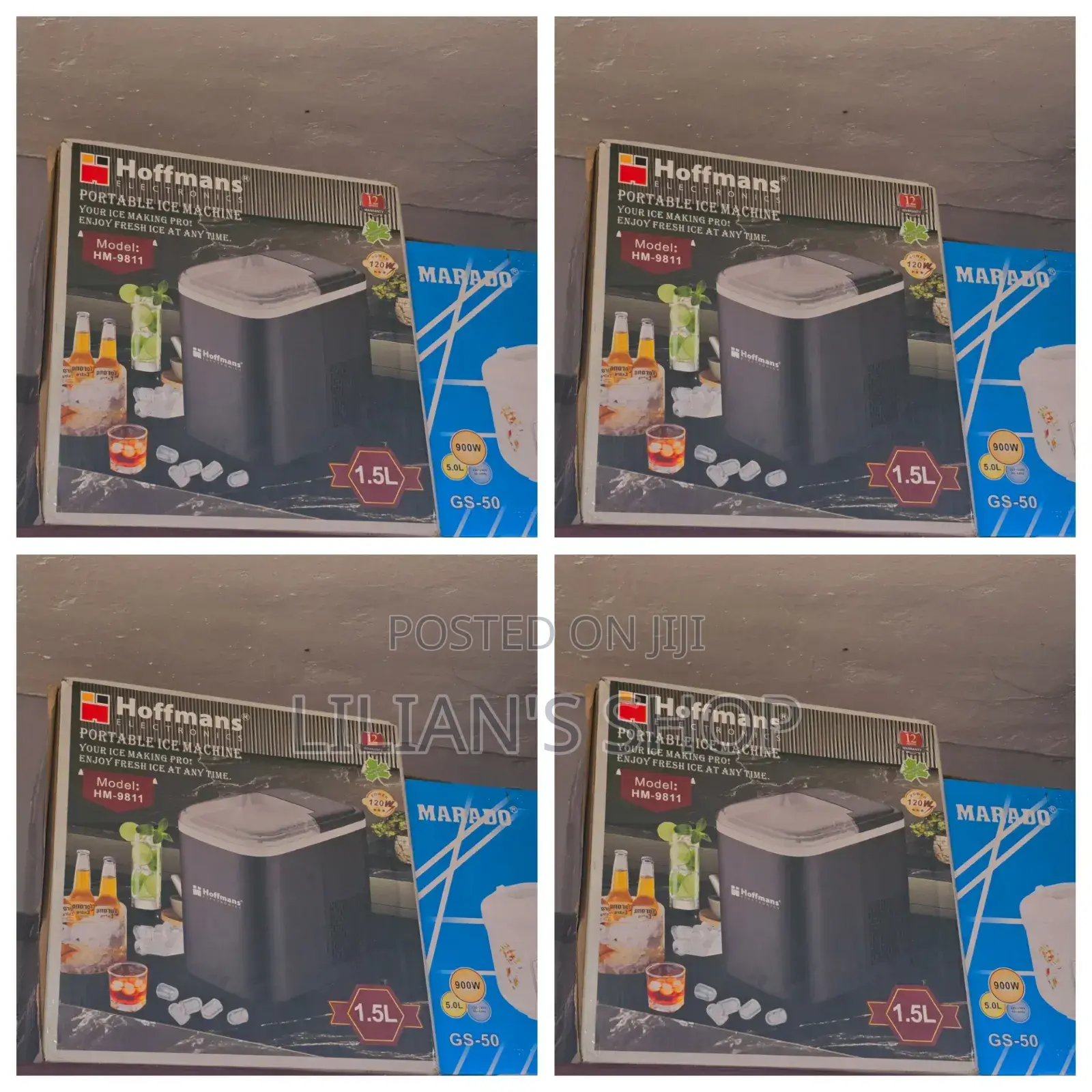 1.5L Hoffman Portable Ice Machine