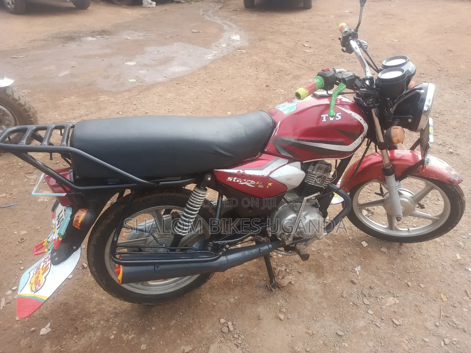 TVS HLX 125 2019 Red