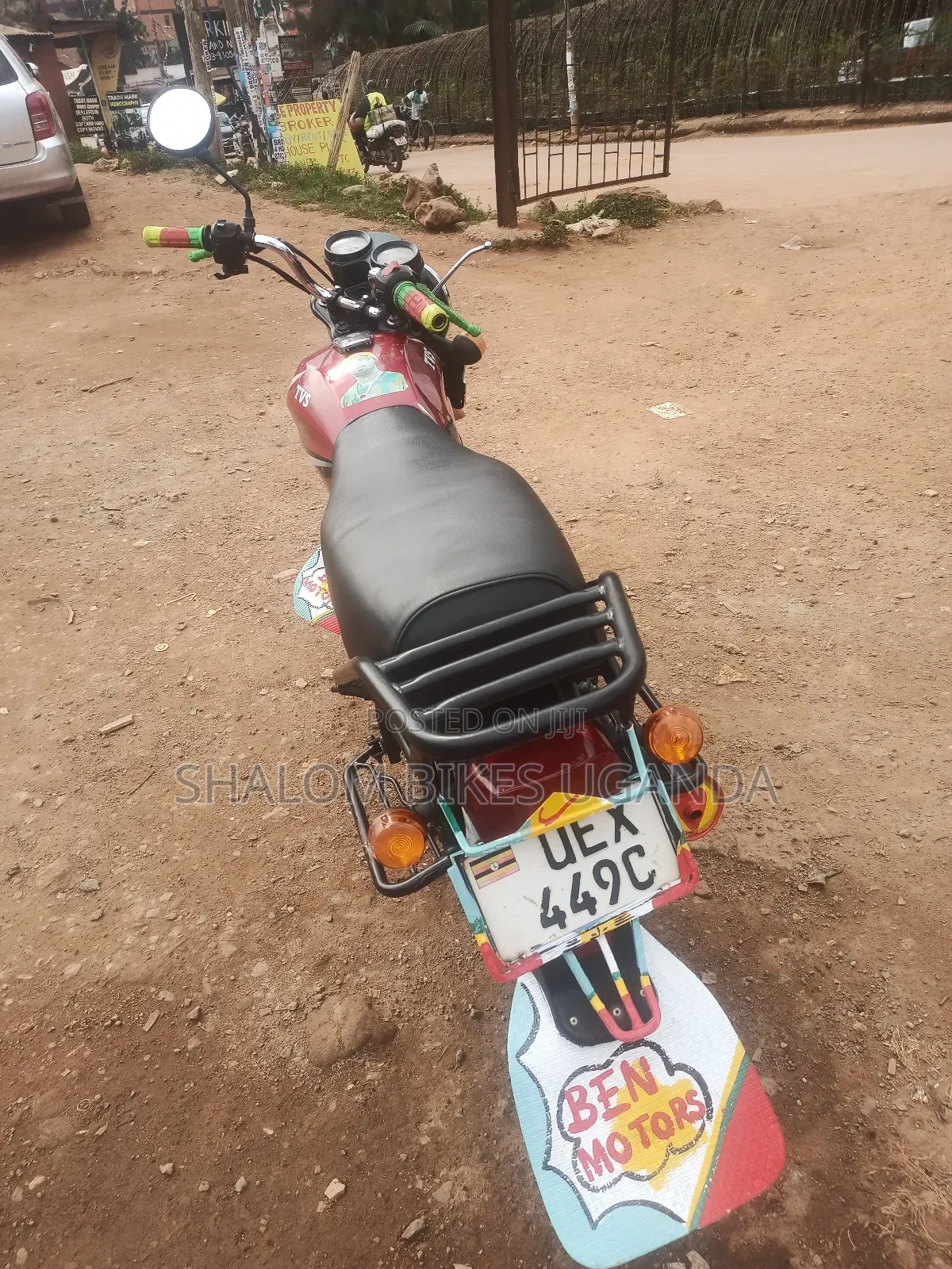 TVS HLX 125 2019 Red
